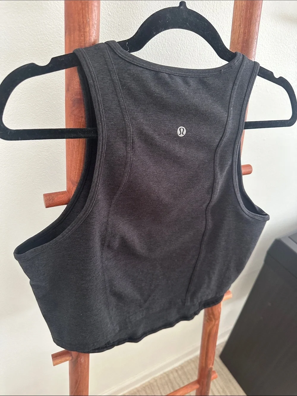 Lululemon Soft Sueded Crewneck Cropped Tank Top - Picture 5 of 7